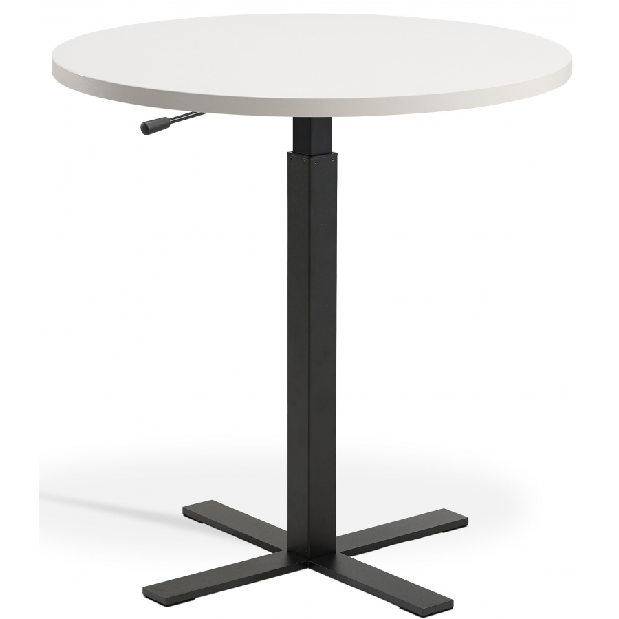 Boost Gas Lift Single Leg Table for Round Tops